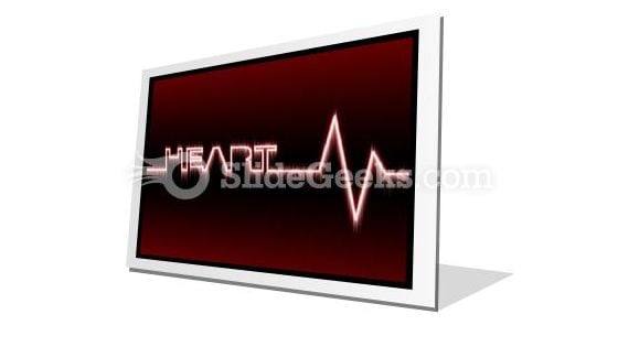 Heart Beat PowerPoint Icon F Heart Beat PowerPoint Icon F