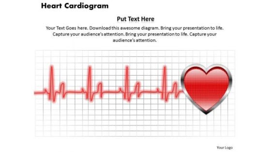 Heart Cardiogram PowerPoint Presentation Template