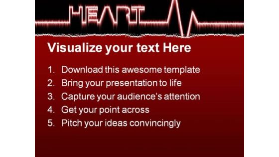 Heart Medical PowerPoint Themes And PowerPoint Slides 0311