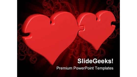 Heart Puzzle Medical PowerPoint Backgrounds And Templates 1210 Heart Puzzle Medical PowerPoint Backgrounds And Templates 1210