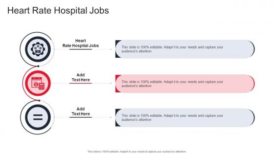 Heart Rate Hospital Jobs In Powerpoint And Google Slides Cpb