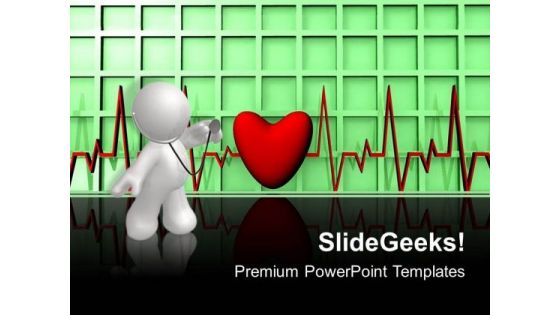 Heartbeat01 Medical PowerPoint Templates And PowerPoint Themes 0512