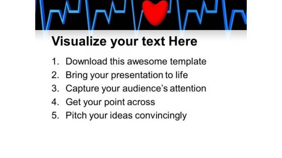 Heartbeat Health PowerPoint Templates And PowerPoint Themes 0512