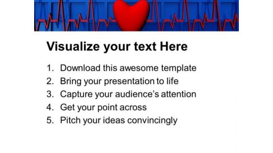 Heartbeat Medical PowerPoint Templates And PowerPoint Themes 0512