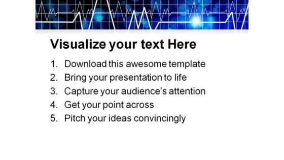 Heartbeat Medical PowerPoint Themes And PowerPoint Slides 0511