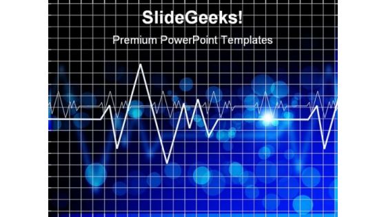 Heartbeat Medical PowerPoint Themes And PowerPoint Slides 0511