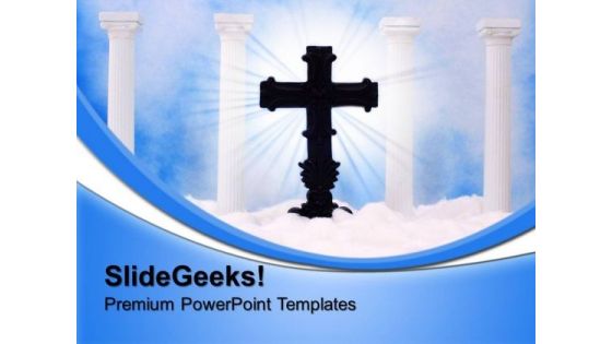 Heaven Religion PowerPoint Templates And PowerPoint Themes 0712