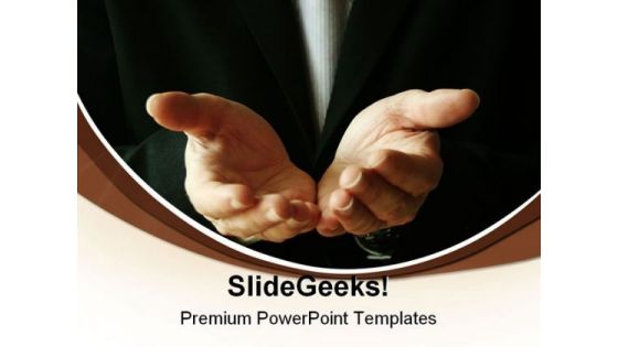 Help Business People PowerPoint Template 0910