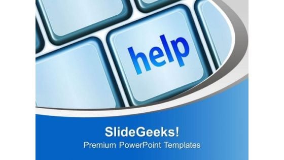 Help Other People In Problem PowerPoint Templates Ppt Backgrounds For Slides 0513