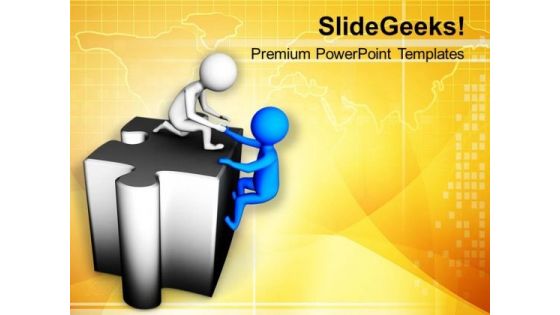 Help Others To Grow PowerPoint Templates Ppt Backgrounds For Slides 0713