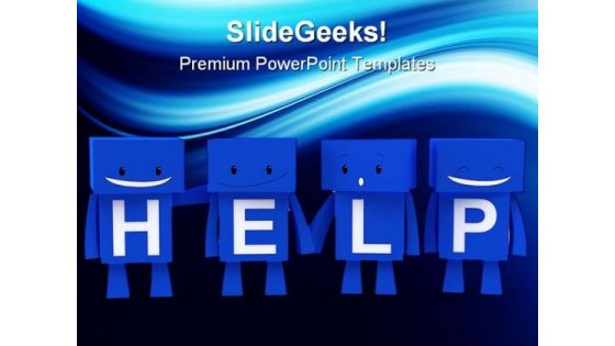 Help People Business PowerPoint Templates And PowerPoint Backgrounds 0311 Help People Business PowerPoint Templates And PowerPoint Backgrounds 0311