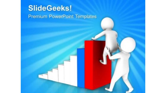 Help The Business Customers PowerPoint Templates Ppt Backgrounds For Slides 0713