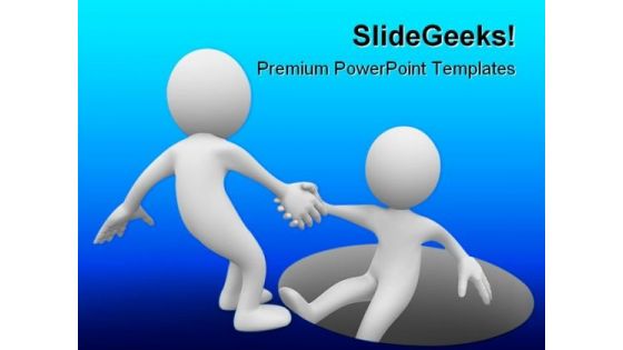 Helping Man Business PowerPoint Backgrounds And Templates 1210