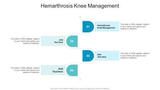 Hemarthrosis Knee Management In Powerpoint And Google Slides Cpb