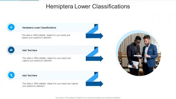 Hemiptera Lower Classifications In Powerpoint And Google Slides Cpb