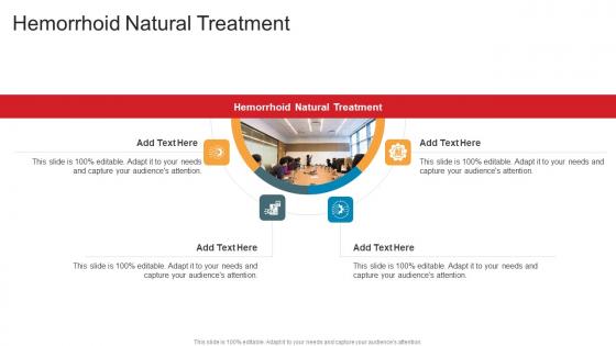 Hemorrhoid Natural Treatment In Powerpoint And Google Slides Cpb