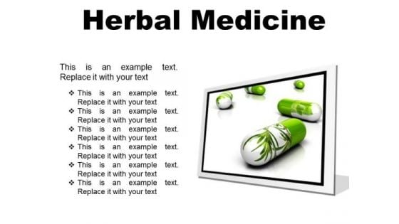 Herbal Medicines Science PowerPoint Presentation Slides F