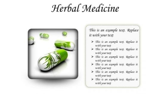 Herbal Medicines Science PowerPoint Presentation Slides S