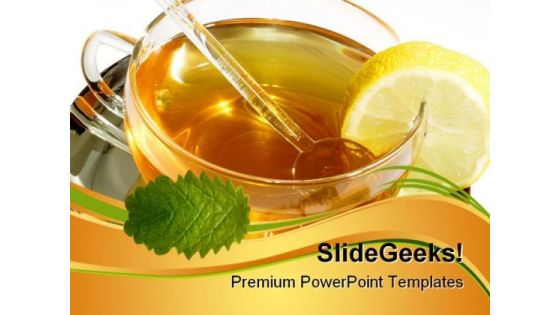 Herbal Tea Food PowerPoint Themes And PowerPoint Slides 0511