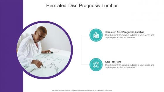 Herniated Disc Prognosis Lumbar In Powerpoint And Google Slides Cpb