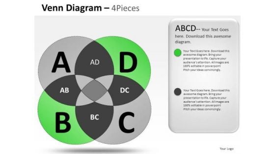 Hierarchy Idea Venn Diagram PowerPoint Slides And Ppt Diagram Templates