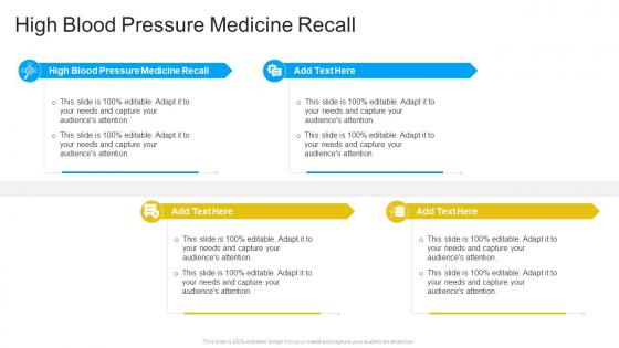 High Blood Pressure Medicine Recall In Powerpoint And Google Slides Cpb