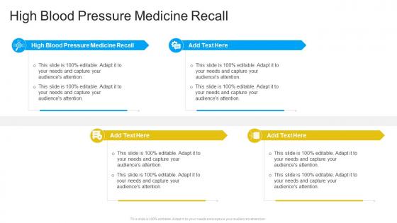 High Blood Pressure Medicine Recall In Powerpoint And Google Slides Cpb High Blood Pressure Medicine Recall In Powerpoint And Google Slides Cpb