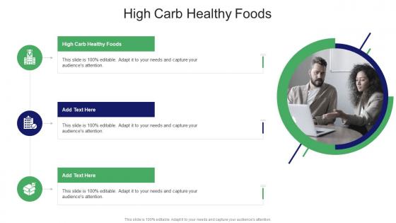 High Carb Healthy Foods In Powerpoint And Google Slides Cpb