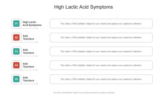 High Lactic Acid Symptoms In Powerpoint And Google Slides Cpb