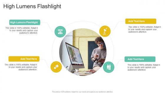 High Lumens Flashlight In Powerpoint And Google Slides Cpb