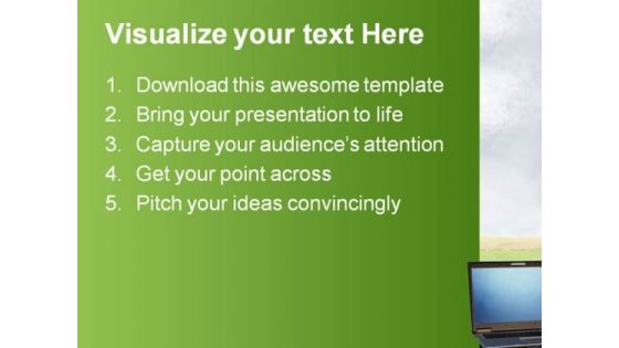 High Performance Computer PowerPoint Templates And PowerPoint Backgrounds 0711