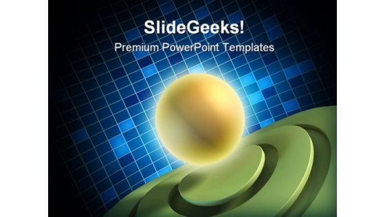 High Technology Shapes PowerPoint Themes And PowerPoint Slides 0311