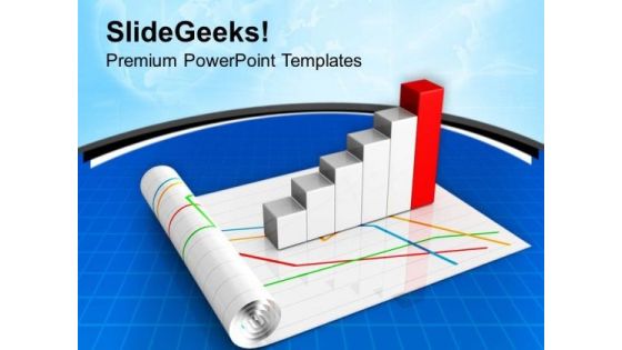 High Value Display From Bar Graph PowerPoint Templates Ppt Backgrounds For Slides 0513