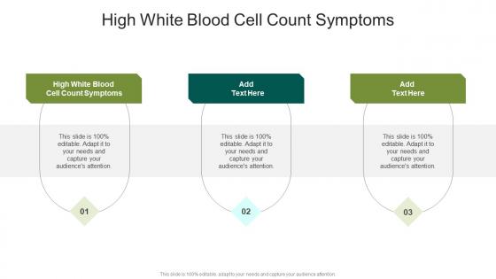 High White Blood Cell Count Symptoms In Powerpoint And Google Slides Cpb