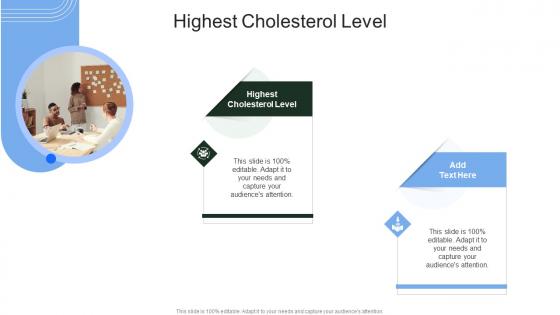 Highest Cholesterol Level In Powerpoint And Google Slides Cpb