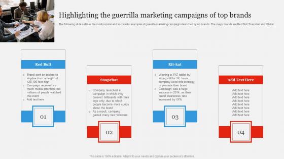 Highlighting Guerrilla Marketing Branding Strategy To Gain Competitive Edge Designs Pdf