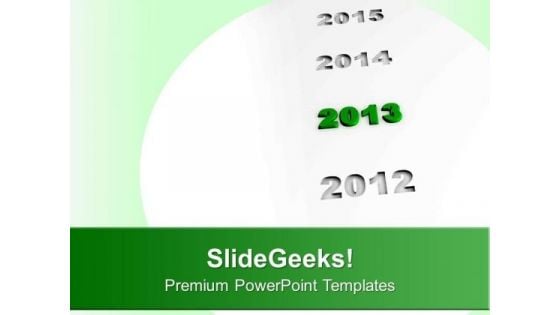 Highlights 2013 New Year PowerPoint Templates Ppt Backgrounds For Slides 0113