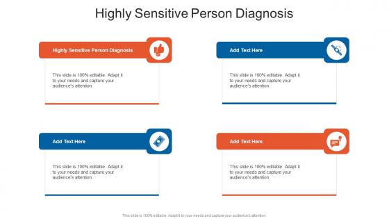 Highly Sensitive Person Diagnosis In Powerpoint And Google Slides Cpb