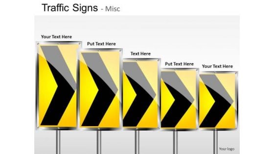 Highway Traffic Signs PowerPoint Slides And Ppt Diagram Templates