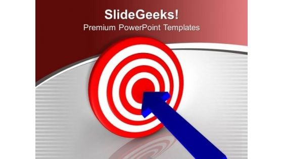 Hit The Target And Achieve Success PowerPoint Templates Ppt Backgrounds For Slides 0513 Hit The Target And Achieve Success PowerPoint Templates Ppt Backgrounds For Slides 0513
