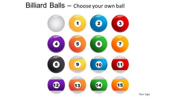 Hobby Billiard Balls PowerPoint Slides And Ppt Diagram Templates