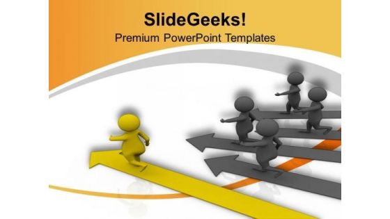 Hold The Winning Position For Business Success PowerPoint Templates Ppt Backgrounds For Slides 0613