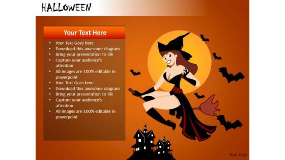 Holiday Halloween PowerPoint Slides And Ppt Diagram Templates