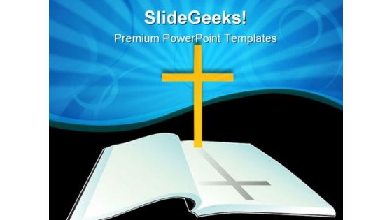 Holy Bible Religion PowerPoint Templates And PowerPoint Backgrounds 0211