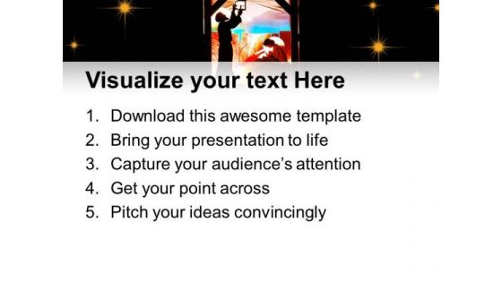 Holy Family Christian PowerPoint Templates And PowerPoint Themes 0812