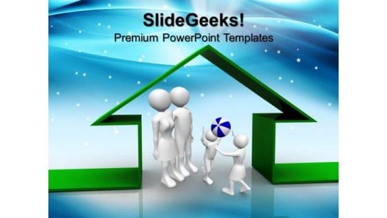 Home Family PowerPoint Templates And PowerPoint Themes 0812