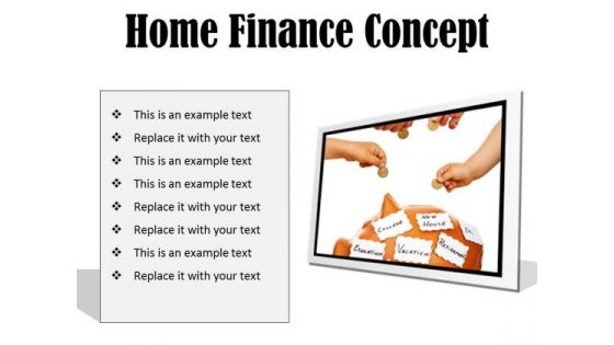 Home Finances Concept Business PowerPoint Presentation Slides F