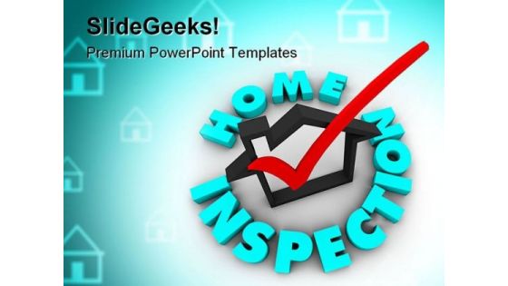 Home Inspection Realestate PowerPoint Backgrounds And Templates 1210