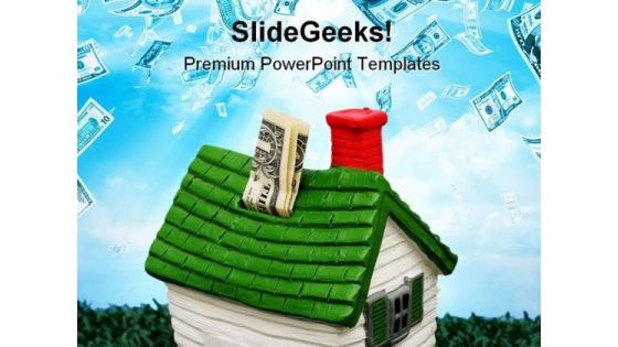 Home Investment Money PowerPoint Templates And PowerPoint Backgrounds 0711