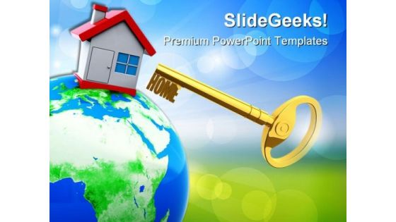 Home Key01 Security PowerPoint Templates And PowerPoint Backgrounds 0311